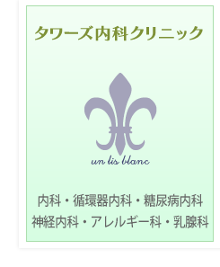 タワーズ内科クリニック　内科・循環器内科・神経内科・アレルギー科・乳腺科